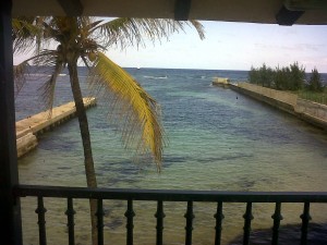 The beach in Cuba